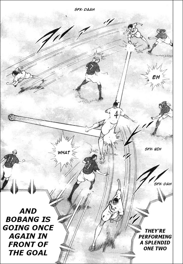 Captain Tsubasa Kaigai- Gekitouhen in Calcio Chapter 11 page 6 - Chapter 11: Signal Fire of The Counterattack!!