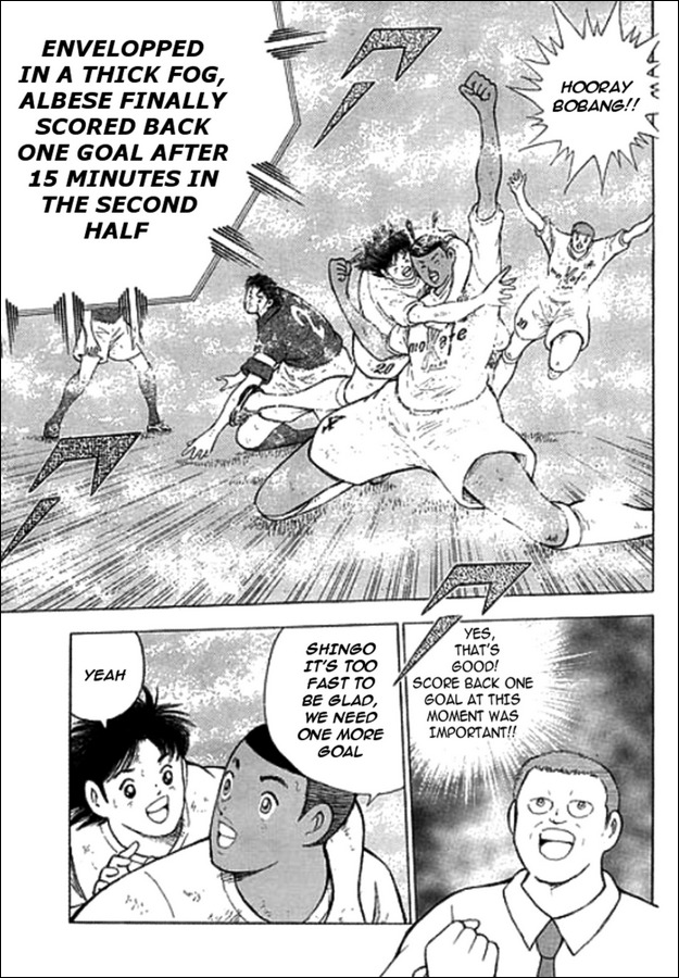 Captain Tsubasa Kaigai- Gekitouhen in Calcio Chapter 12 page 2 - Chapter 12: Fighting Spirit Won't Yield