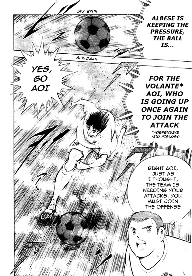 Captain Tsubasa Kaigai- Gekitouhen in Calcio Chapter 12 page 6 - Chapter 12: Fighting Spirit Won't Yield