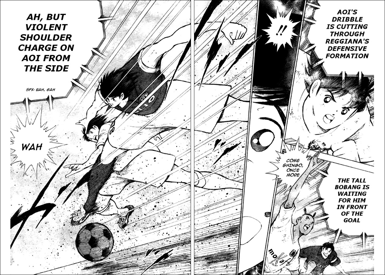Captain Tsubasa Kaigai- Gekitouhen in Calcio Chapter 12 page 8 - Chapter 12: Fighting Spirit Won't Yield