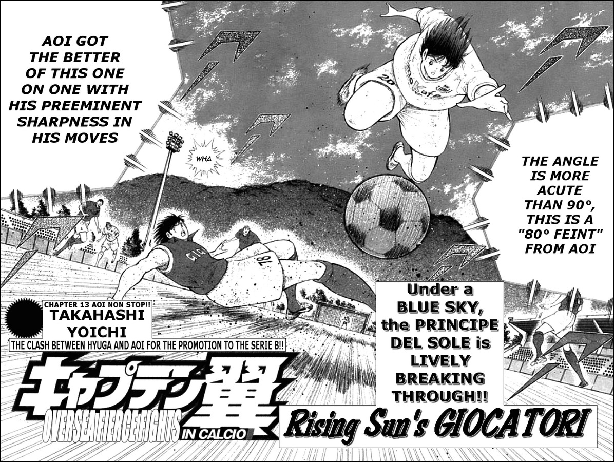 Captain Tsubasa Kaigai- Gekitouhen in Calcio Chapter 13 page 2 - Chapter 13: Aoi Non Stop!!