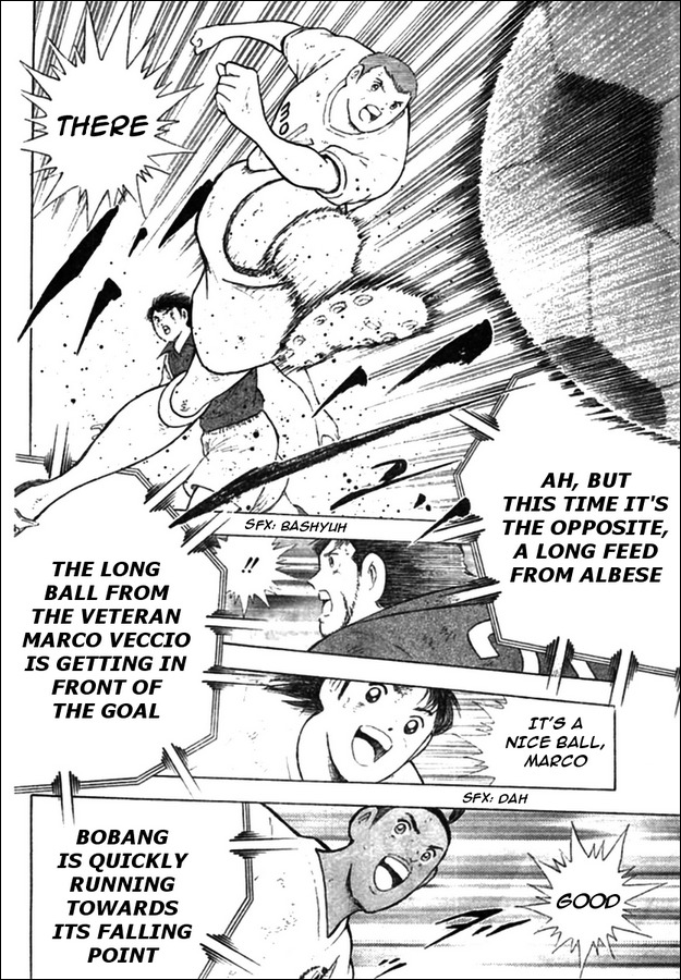 Captain Tsubasa Kaigai- Gekitouhen in Calcio Chapter 16 page 11 - Chapter 16: Offense And Defense Aren't Ceding