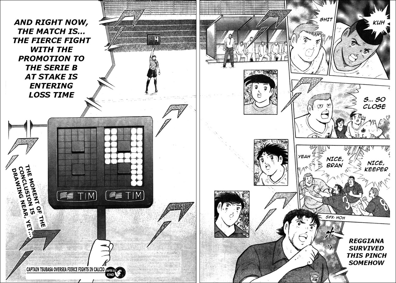 Captain Tsubasa Kaigai- Gekitouhen in Calcio Chapter 16 page 14 - Chapter 16: Offense And Defense Aren't Ceding