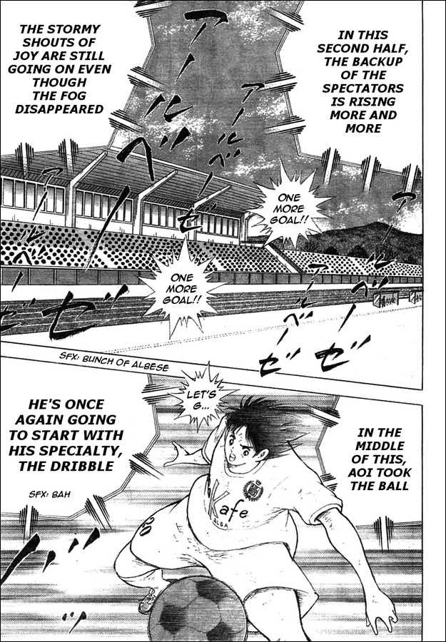 Captain Tsubasa Kaigai- Gekitouhen in Calcio Chapter 16 page 6 - Chapter 16: Offense And Defense Aren't Ceding