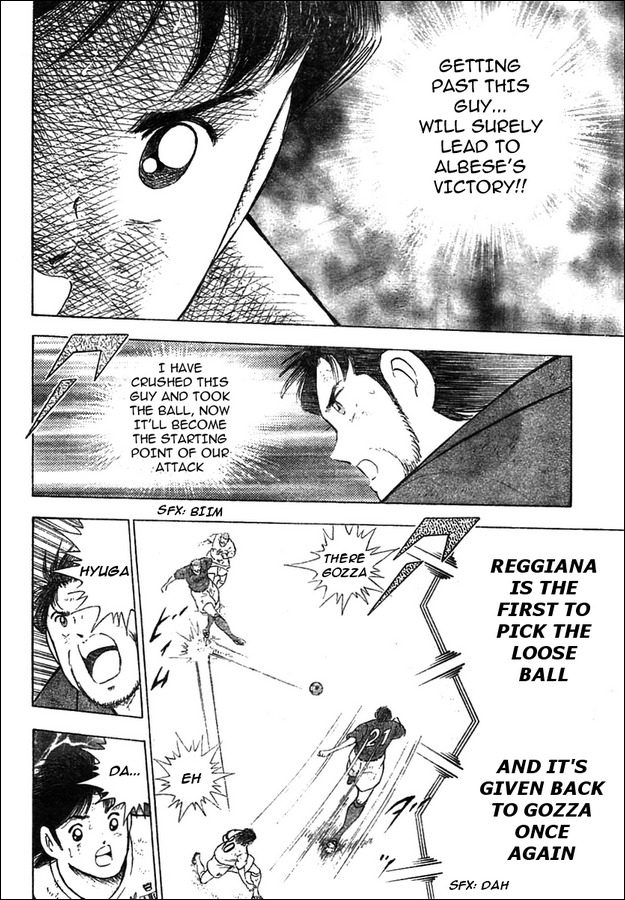 Captain Tsubasa Kaigai- Gekitouhen in Calcio Chapter 16 page 8 - Chapter 16: Offense And Defense Aren't Ceding