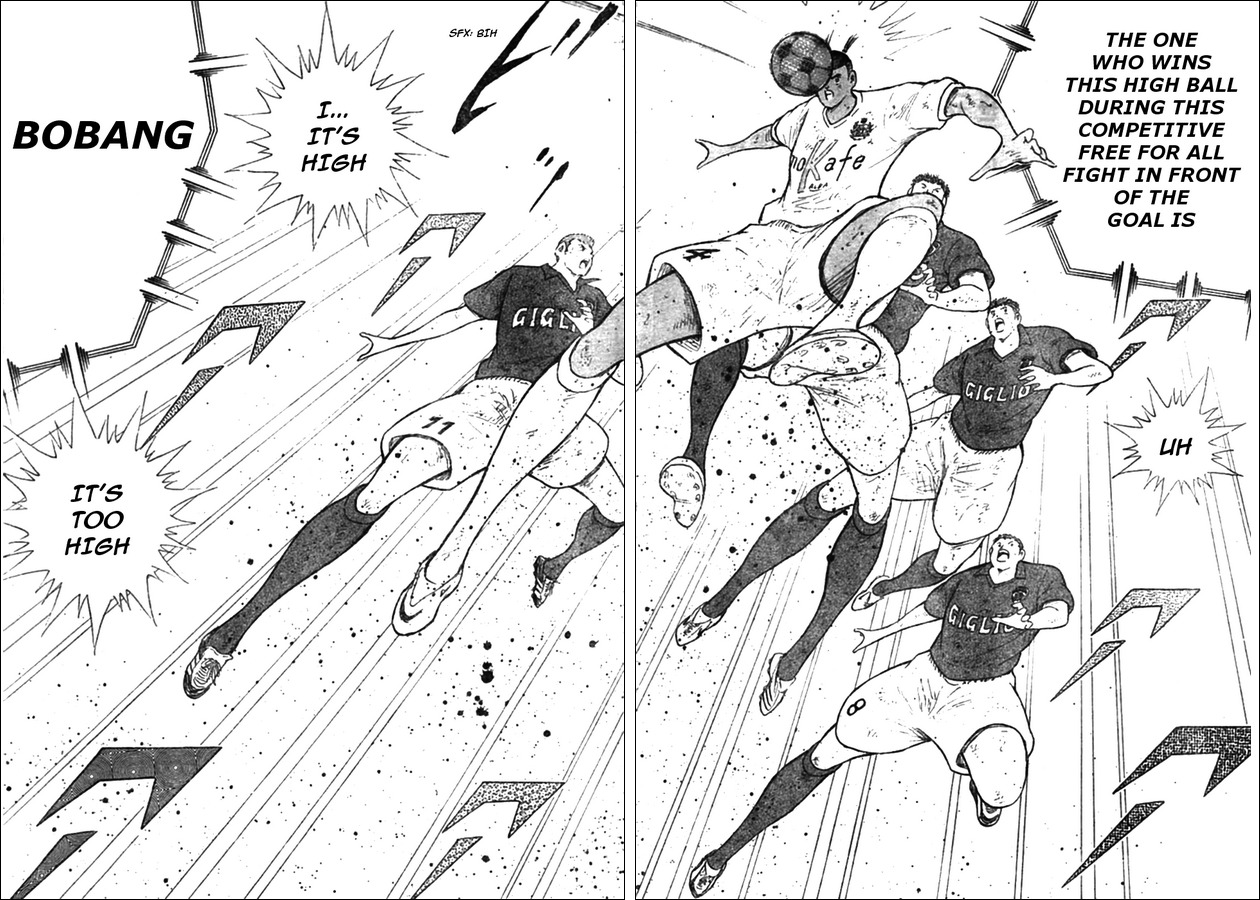 Captain Tsubasa Kaigai- Gekitouhen in Calcio Chapter 18 page 14 - Chapter 18: A General Offensive with All of Their Might