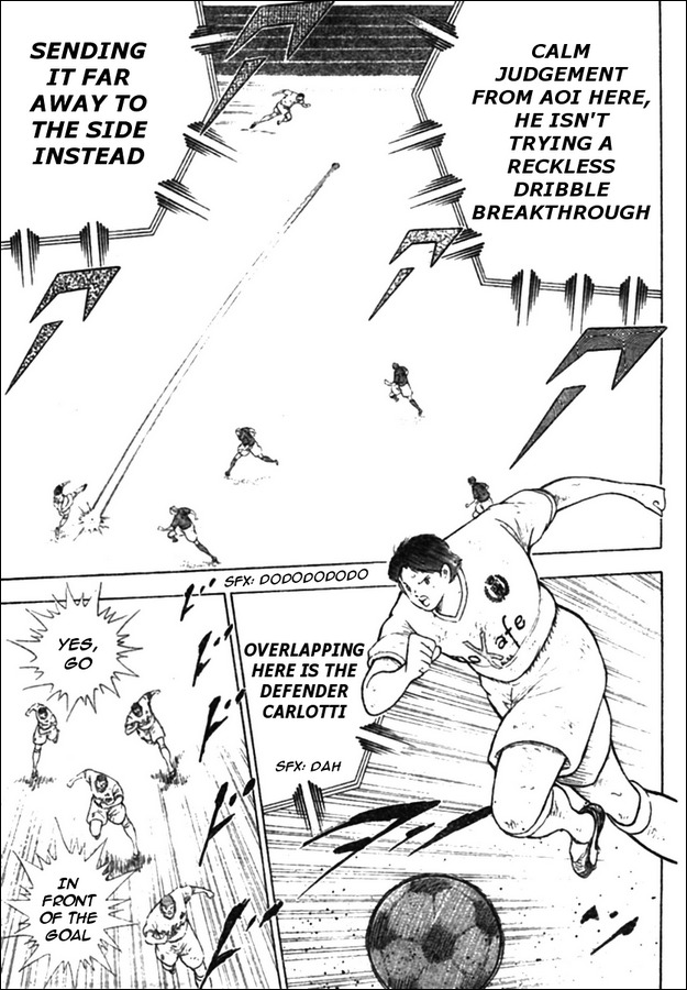 Captain Tsubasa Kaigai- Gekitouhen in Calcio Chapter 18 page 4 - Chapter 18: A General Offensive with All of Their Might