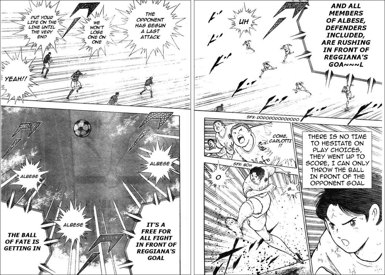 Captain Tsubasa Kaigai- Gekitouhen in Calcio Chapter 18 page 5 - Chapter 18: A General Offensive with All of Their Might