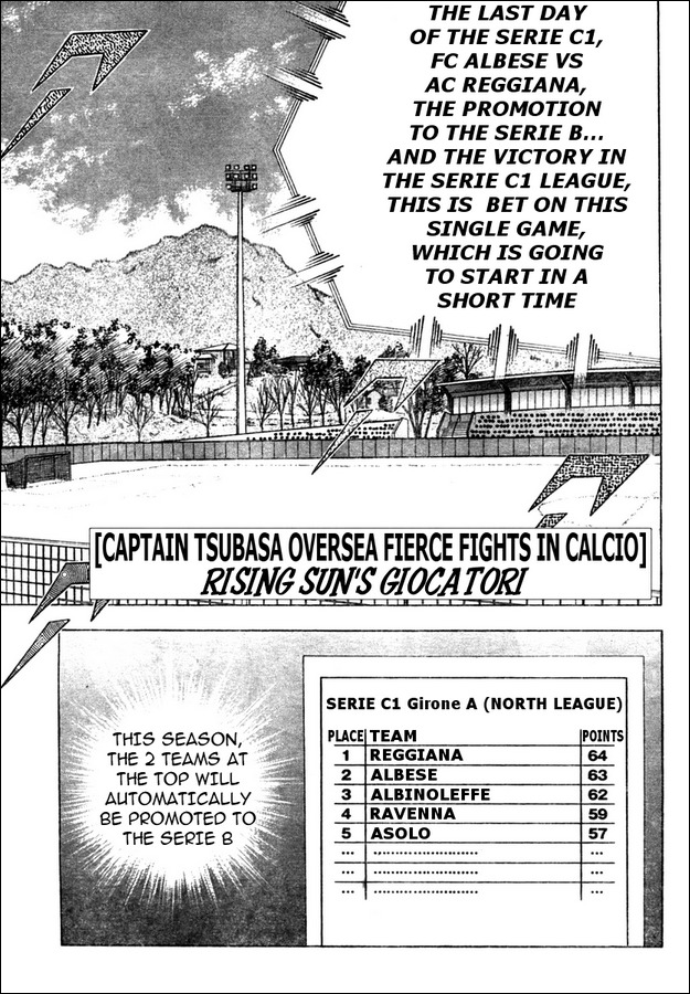 Captain Tsubasa Kaigai- Gekitouhen in Calcio Chapter 2 page 1 - Chapter 2: Respective Pride