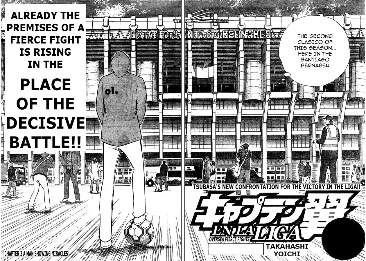 Captain Tsubasa - Kaigai Kekidou-Hen - En La Liga Chapter 2 page 2 - Chapter 2: A Man Showing Miracles