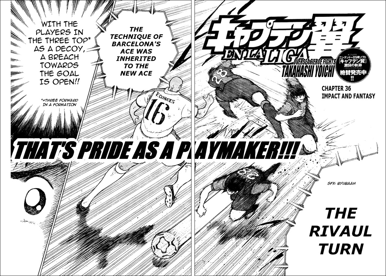 Captain Tsubasa - Kaigai Kekidou-Hen - En La Liga Chapter 36 page 2 - Chapter 36: Impact And Fantasy