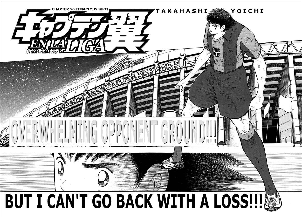 Captain Tsubasa - Kaigai Kekidou-Hen - En La Liga Chapter 50 page 2 - Chapter 50: Tenacious Shot