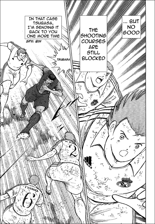 Captain Tsubasa - Kaigai Kekidou-Hen - En La Liga Chapter 50 page 5 - Chapter 50: Tenacious Shot