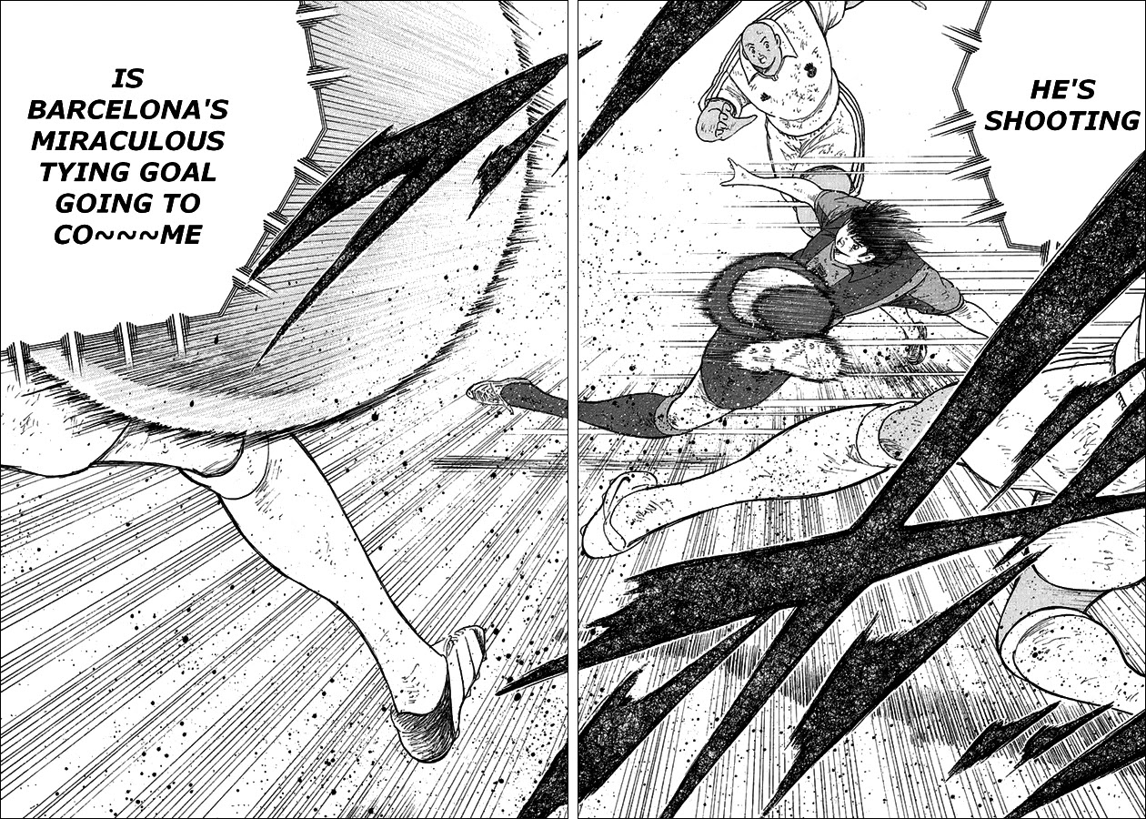 Captain Tsubasa - Kaigai Kekidou-Hen - En La Liga Chapter 50 page 9 - Chapter 50: Tenacious Shot