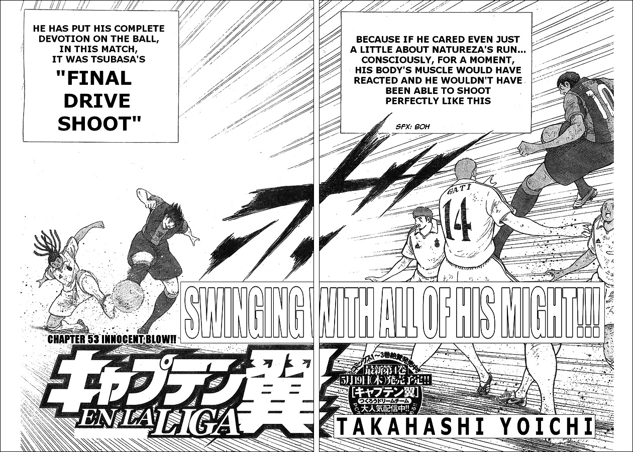 Captain Tsubasa - Kaigai Kekidou-Hen - En La Liga Chapter 53 page 2 - Chapter 53: Innocent Blow!!