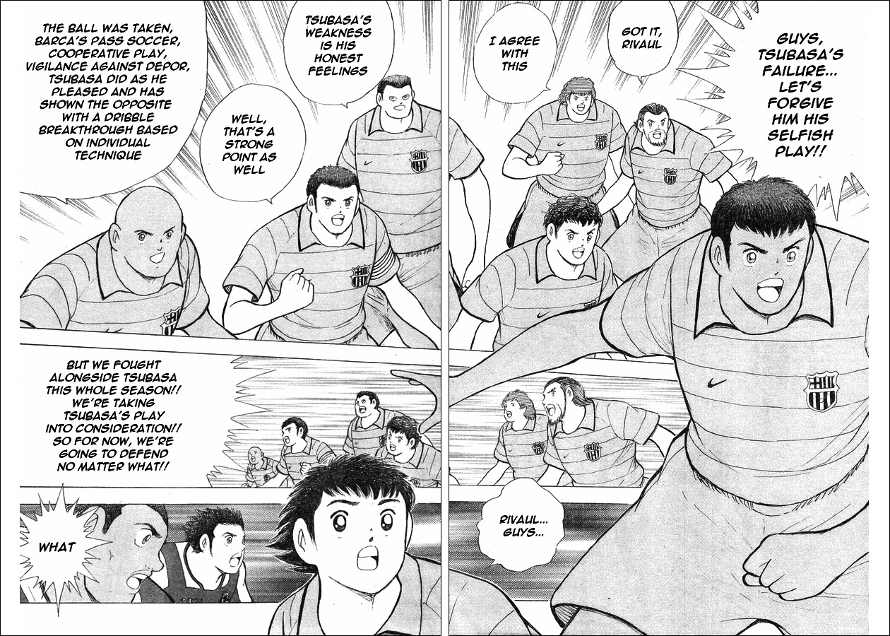 Captain Tsubasa - Kaigai Kekidou-Hen - En La Liga Chapter 56 page 10 - Chapter 56: Teacher and Student Confrontation!!