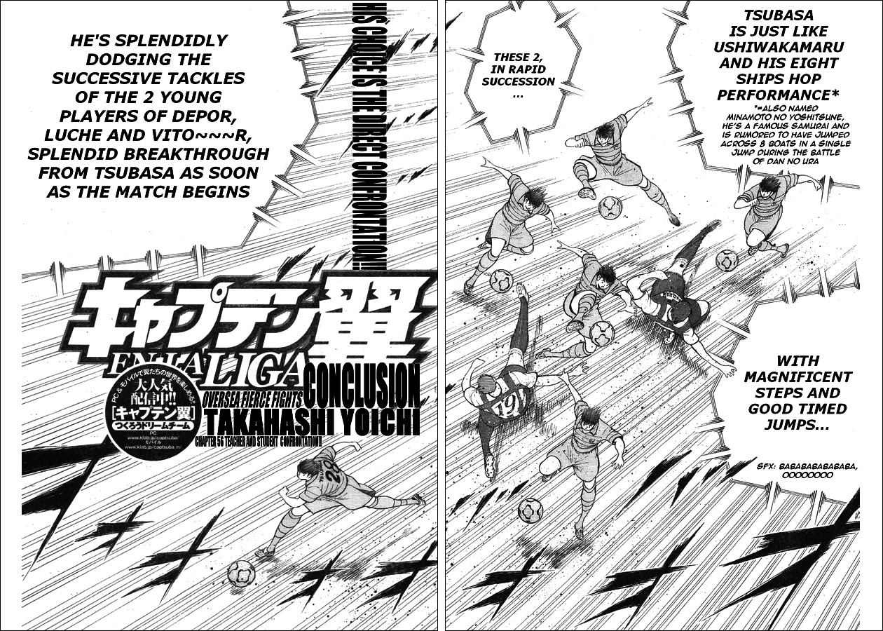 Captain Tsubasa - Kaigai Kekidou-Hen - En La Liga Chapter 56 page 2 - Chapter 56: Teacher and Student Confrontation!!