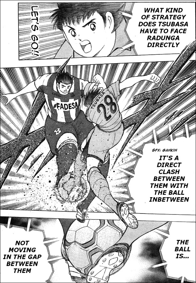 Captain Tsubasa - Kaigai Kekidou-Hen - En La Liga Chapter 56 page 4 - Chapter 56: Teacher and Student Confrontation!!
