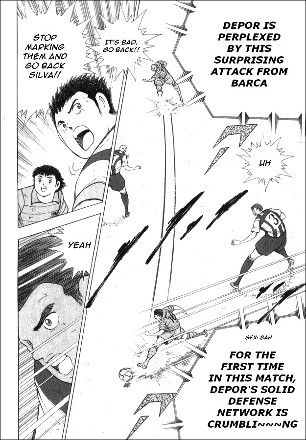 Captain Tsubasa - Kaigai Kekidou-Hen - En La Liga Chapter 57 page 10 - Chapter 57: Leaders Battle Line