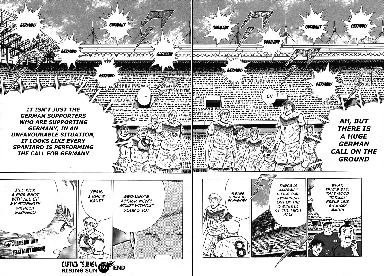 Captain Tsubasa - Rising Sun Chapter 107 page 15 - Chapter 107: Pledge to Break Through the Limits!!