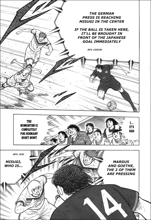 Captain Tsubasa - Rising Sun Chapter 111 page 14 - Chapter 111: Forward----!!