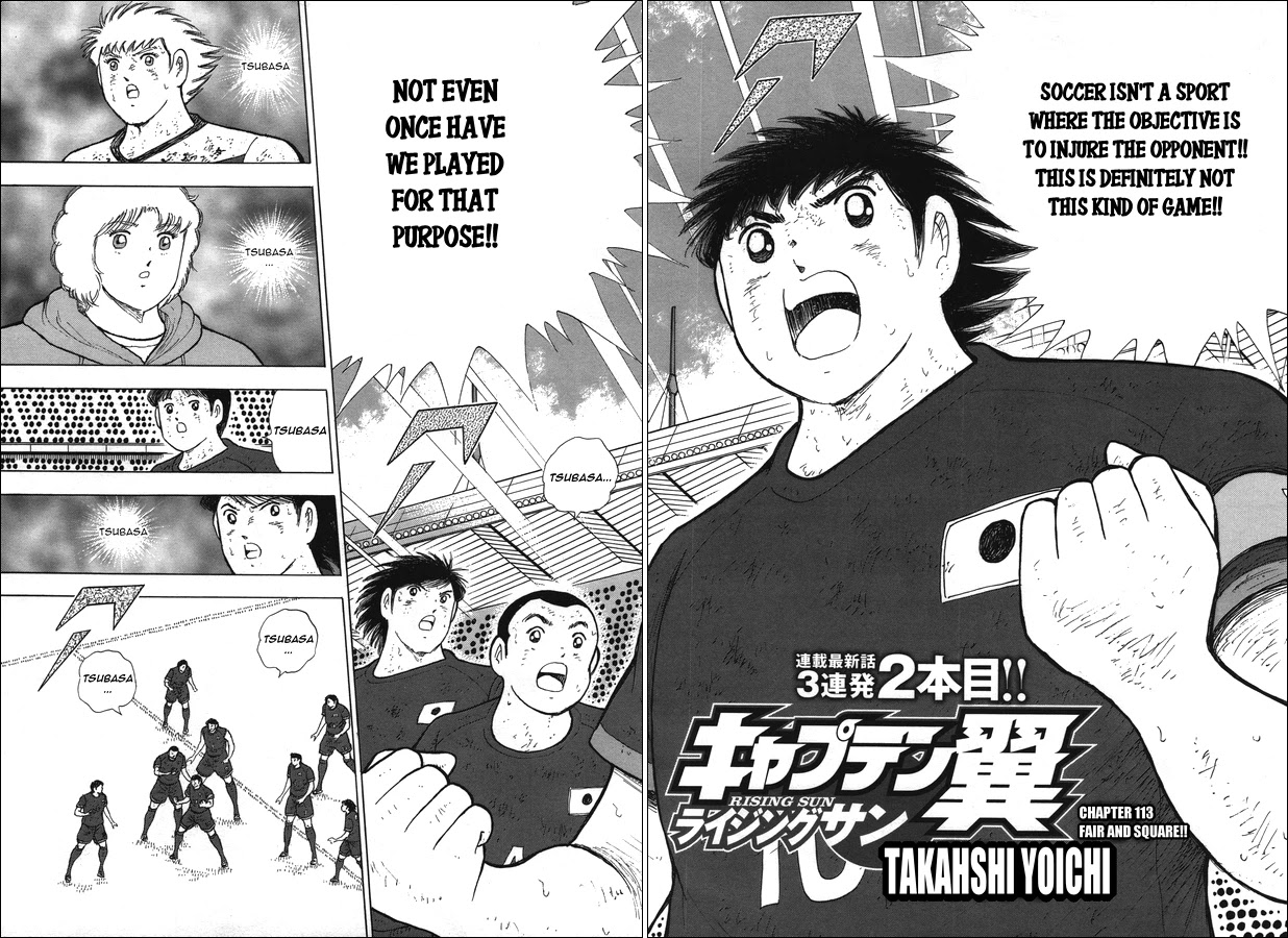 Captain Tsubasa - Rising Sun Chapter 113 page 2 - Chapter 113: Fair and Square!!