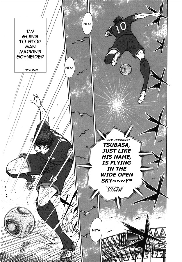 Captain Tsubasa - Rising Sun Chapter 116 page 14 - Chapter 116: Tsubasa is Coming!!