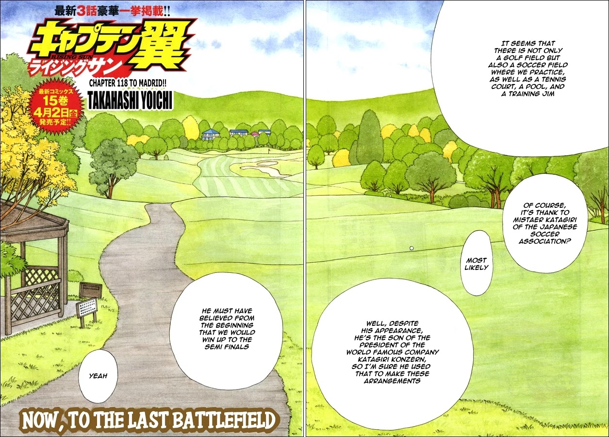 Captain Tsubasa - Rising Sun Chapter 118 page 2 - Chapter 118: To Madrid!!