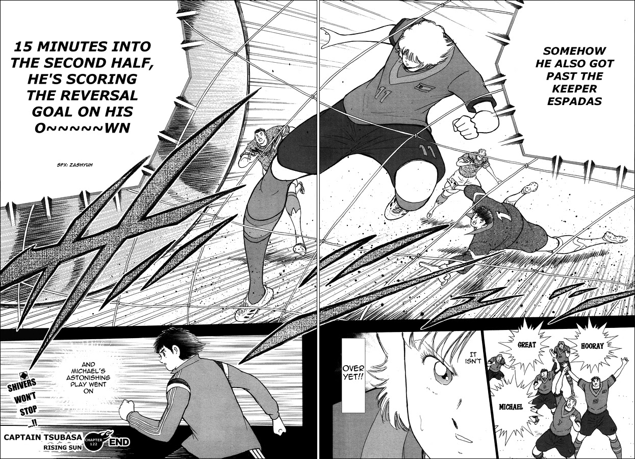 Captain Tsubasa - Rising Sun Chapter 122 page 15 - Chapter 122: The Shock of Michael...!!