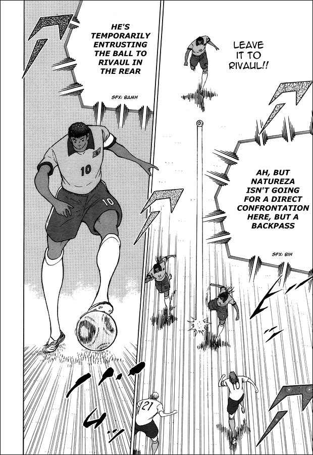 Captain Tsubasa - Rising Sun Chapter 126 page 13 - Chapter 126: Clash of the Strongest 4!!