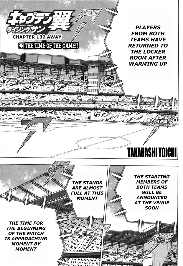 Captain Tsubasa - Rising Sun Chapter 132 page 1 - Chapter 132: Away