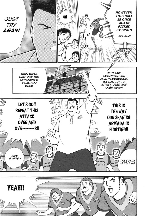 Captain Tsubasa - Rising Sun Chapter 135 page 11 - Chapter 135: The Spanish armada