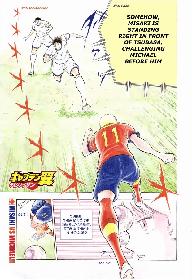 Captain Tsubasa - Rising Sun Chapter 136 page 1 - Chapter 136: The real one on one