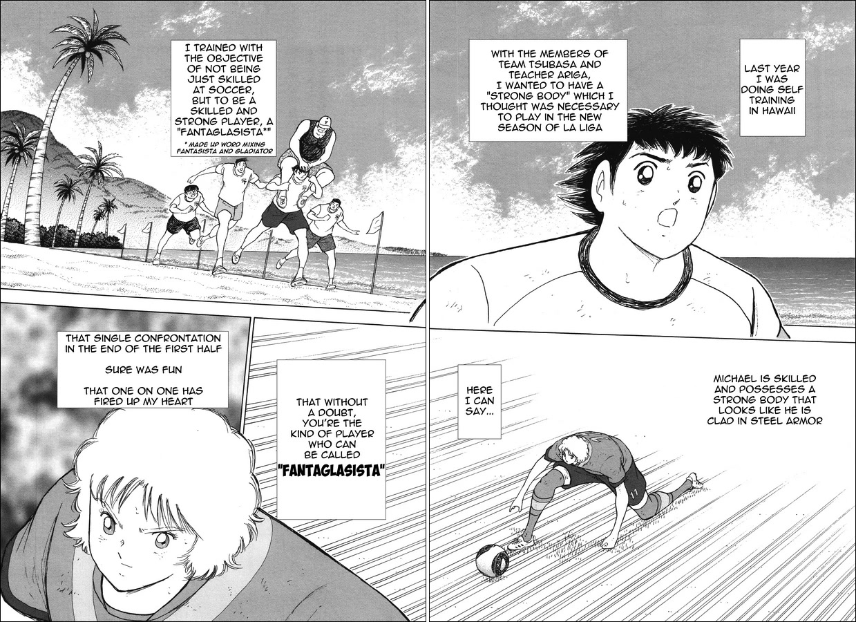 Captain Tsubasa - Rising Sun Chapter 144 page 10 - Chapter 144: The last one on one of the first half!!