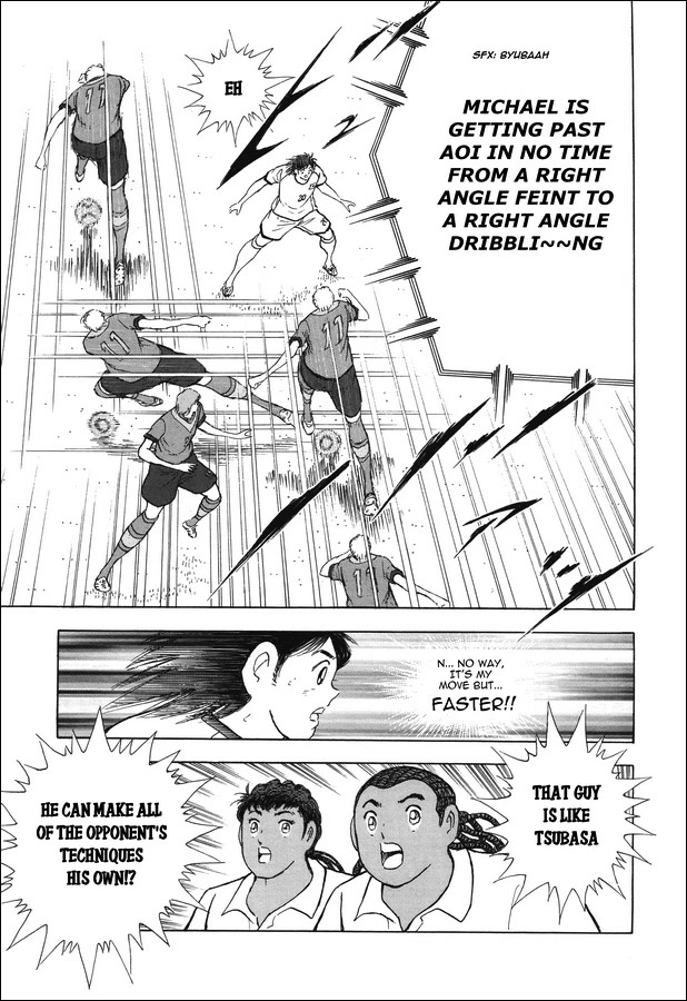 Captain Tsubasa - Rising Sun Chapter 144 page 12 - Chapter 144: The last one on one of the first half!!