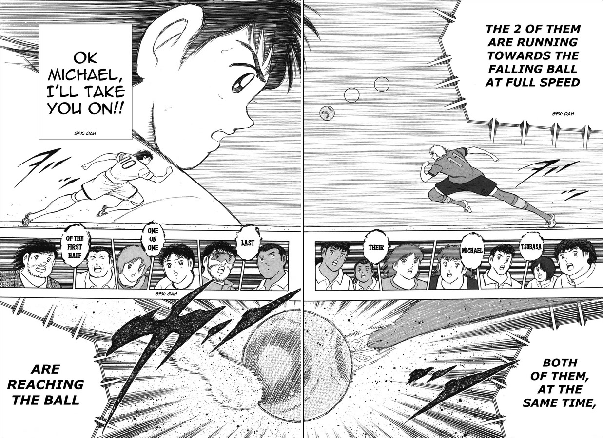 Captain Tsubasa - Rising Sun Chapter 144 page 15 - Chapter 144: The last one on one of the first half!!