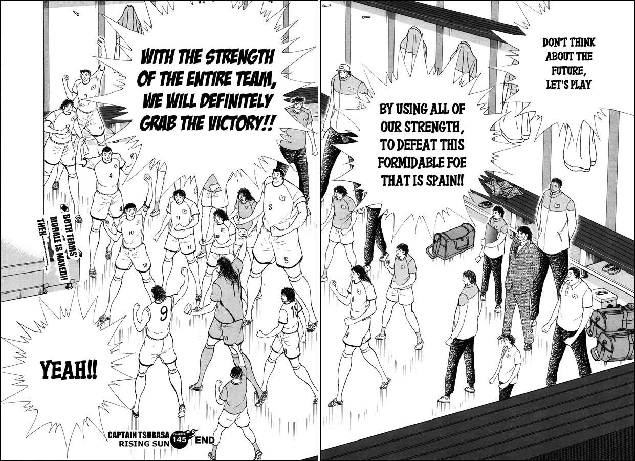 Captain Tsubasa - Rising Sun Chapter 145 page 34 - Chapter 145: HALF TIME