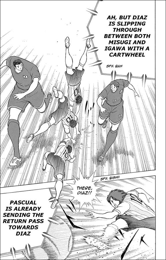 Captain Tsubasa - Rising Sun Chapter 27 page 13 - Chapter 27: Miraculous Overhead 1