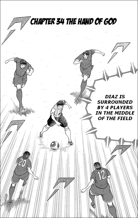 Captain Tsubasa - Rising Sun Chapter 34 page 2 - Chapter 34: The Hand of God