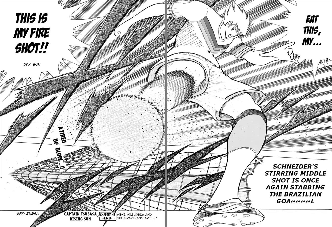 Captain Tsubasa - Rising Sun Chapter 43 page 22 - Chapter 43: Bullet of Fire