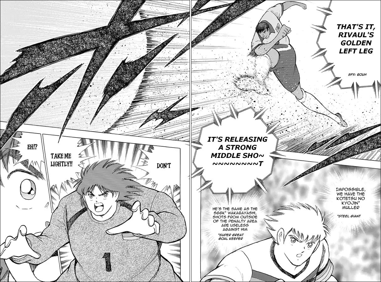 Captain Tsubasa - Rising Sun Chapter 47 page 14 - Chapter 47: Submarine vs Hedgehog