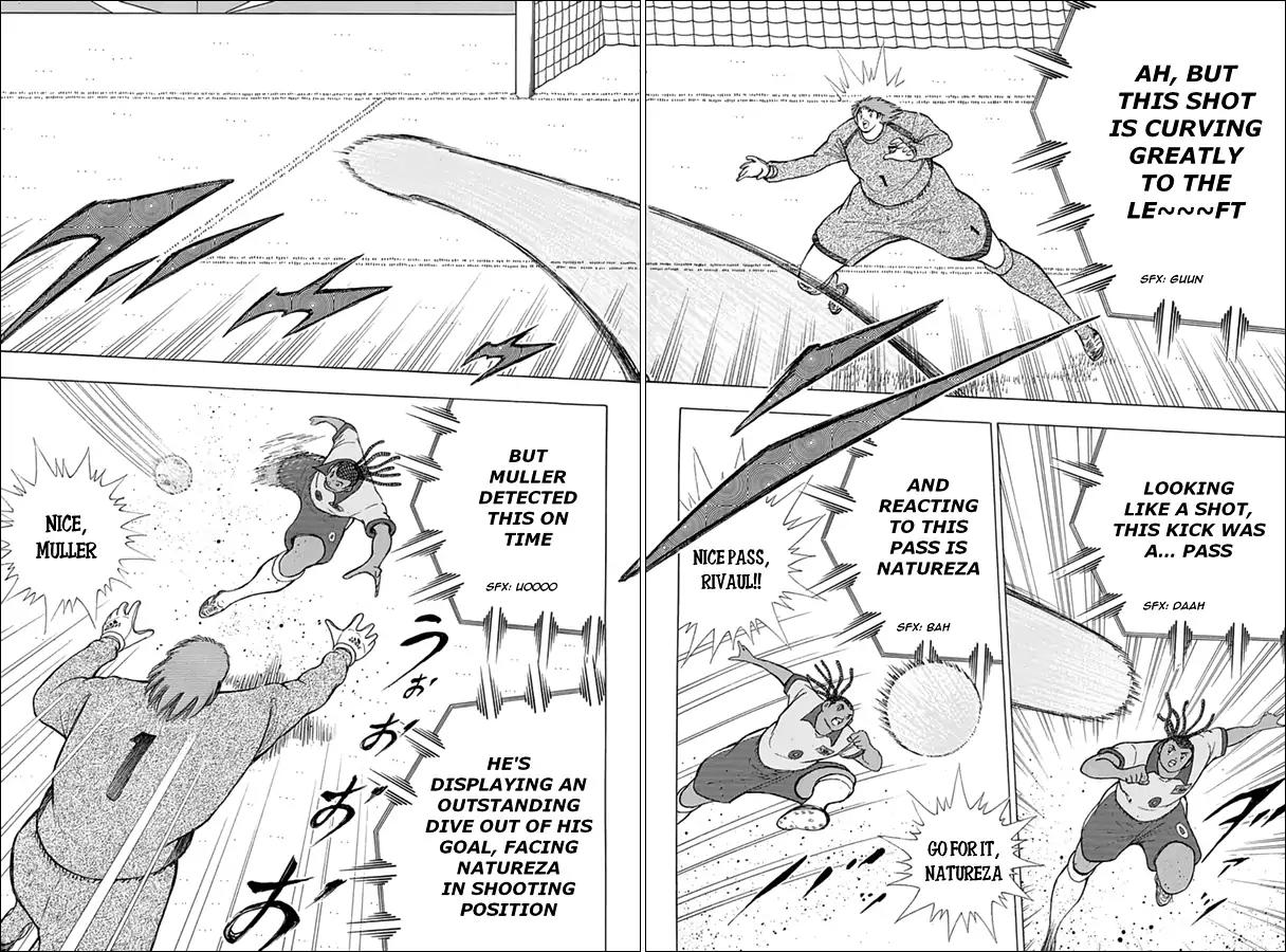 Captain Tsubasa - Rising Sun Chapter 47 page 15 - Chapter 47: Submarine vs Hedgehog