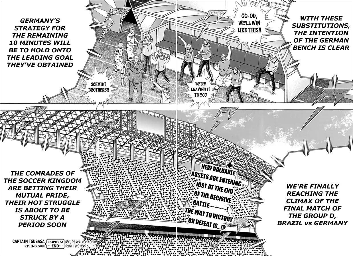 Captain Tsubasa - Rising Sun Chapter 51 page 17 - Chapter 51: Burning Right Leg