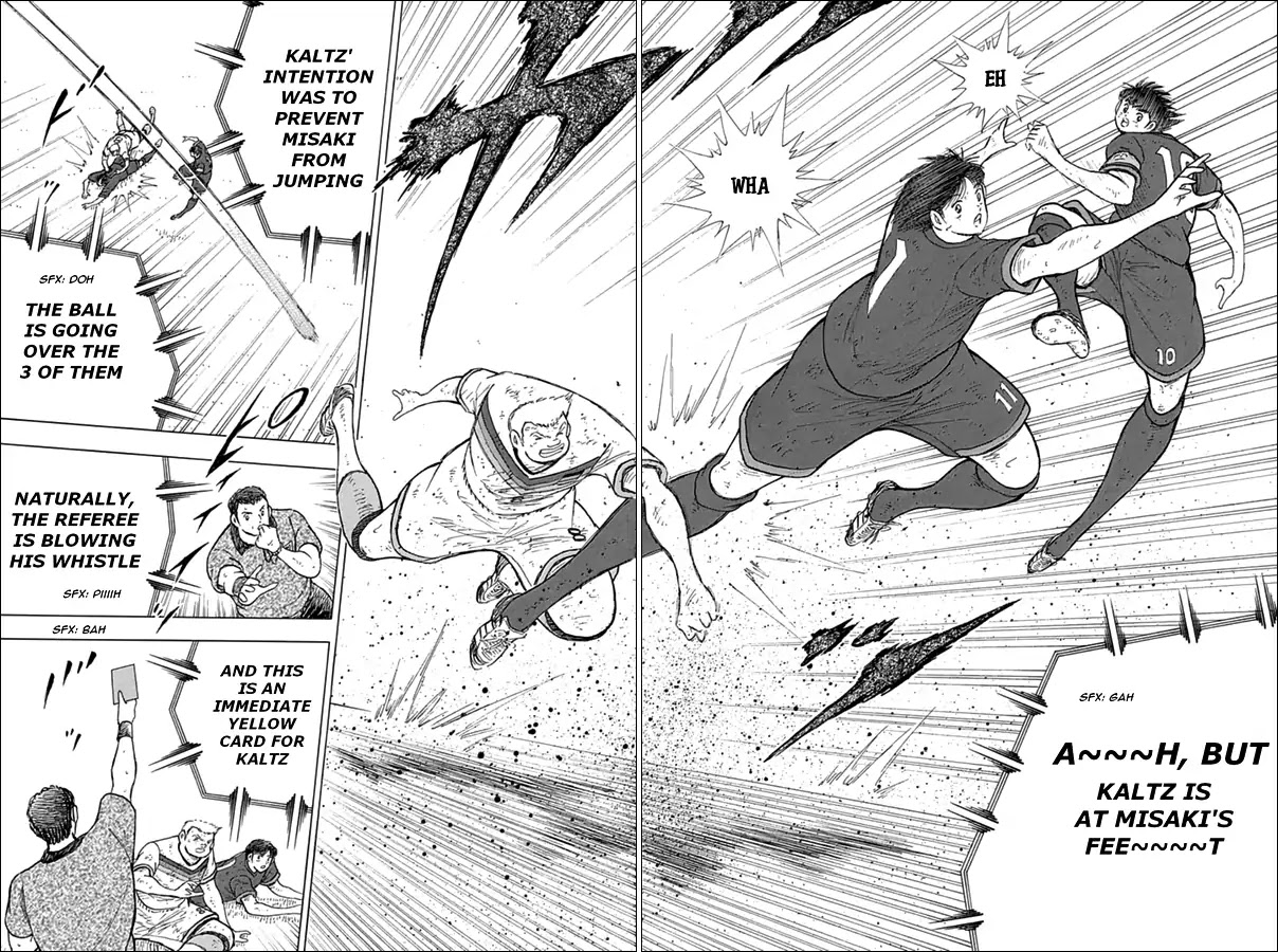 Captain Tsubasa - Rising Sun Chapter 85 page 8 - Chapter 85: Obstinacy vs Persistence 2