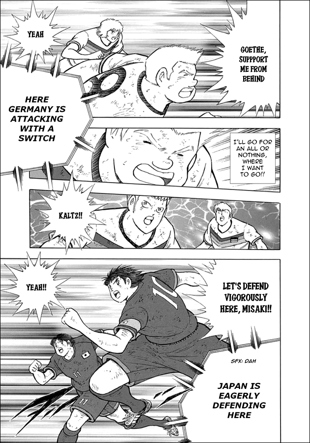 Captain Tsubasa - Rising Sun Chapter 86 page 9 - Chapter 86: Muller's Roar