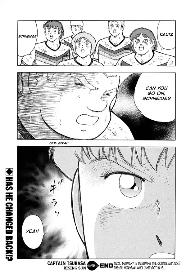 Captain Tsubasa - Rising Sun Chapter 88 page 21 - Chapter 88: Emergency