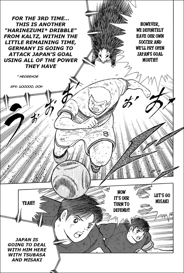 Captain Tsubasa - Rising Sun Chapter 89 page 10 - Chapter 89: Fierce Attack