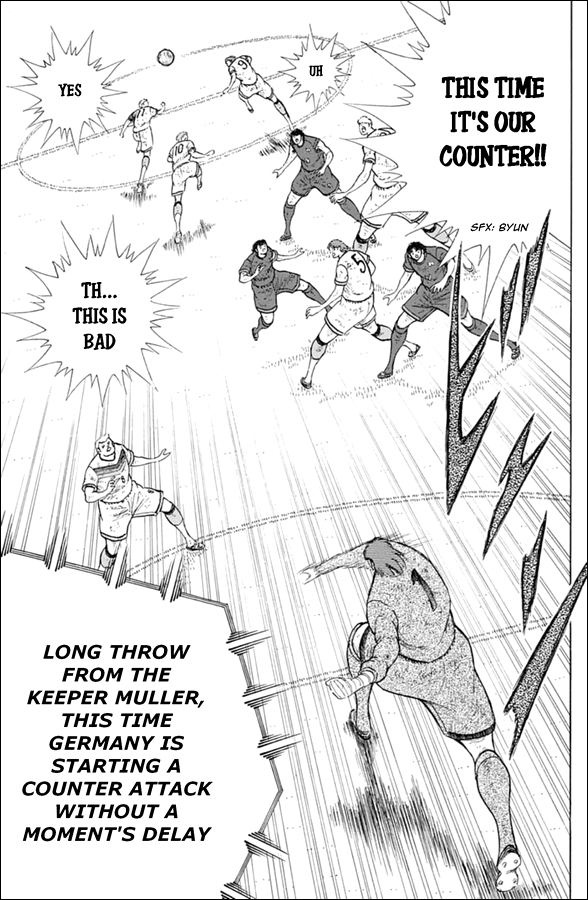 Captain Tsubasa - Rising Sun Chapter 92 page 14 - Chapter 92: Trick Play