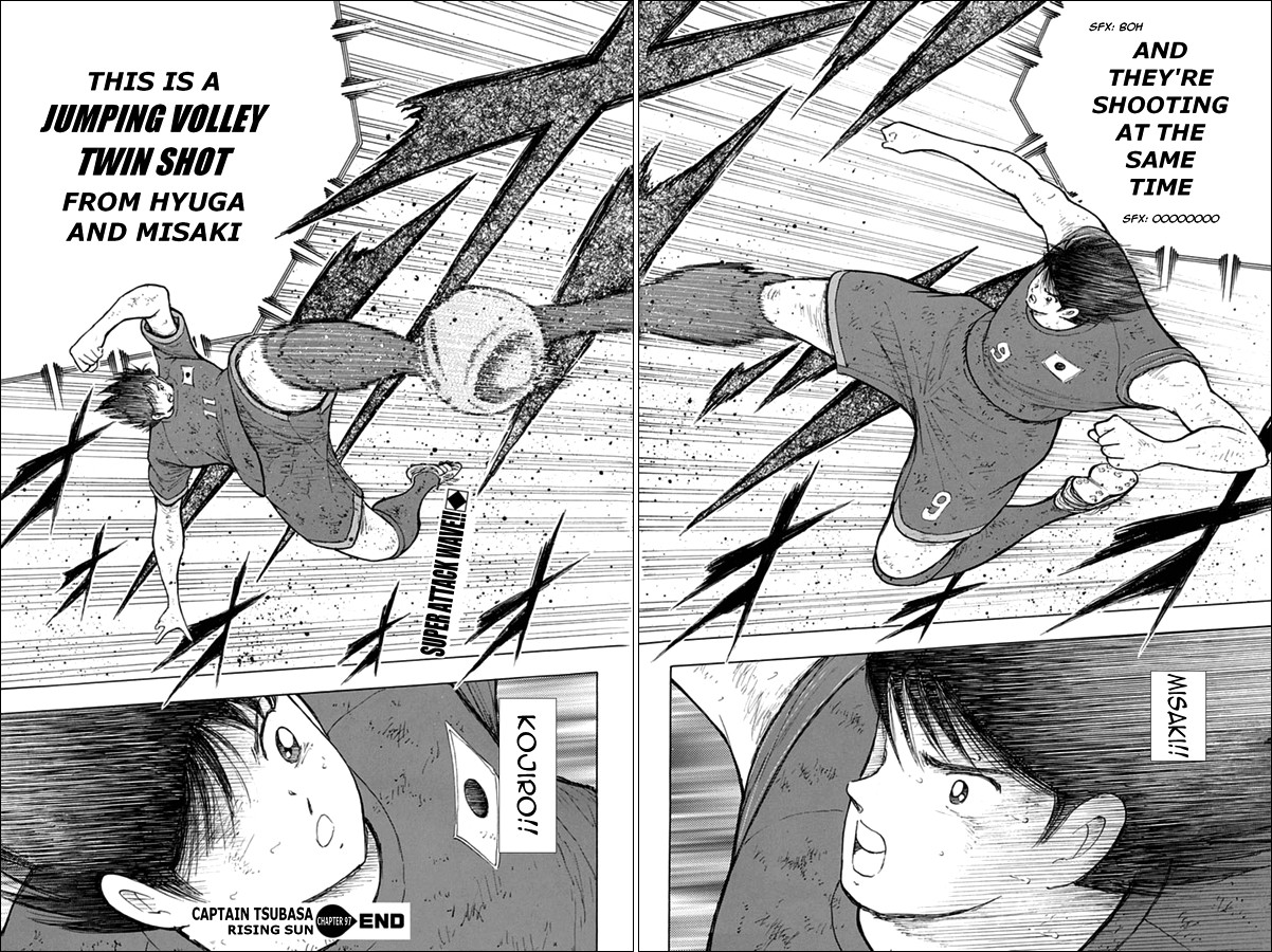 Captain Tsubasa - Rising Sun Chapter 97 page 15 - Chapter 97: Full Strength Attack