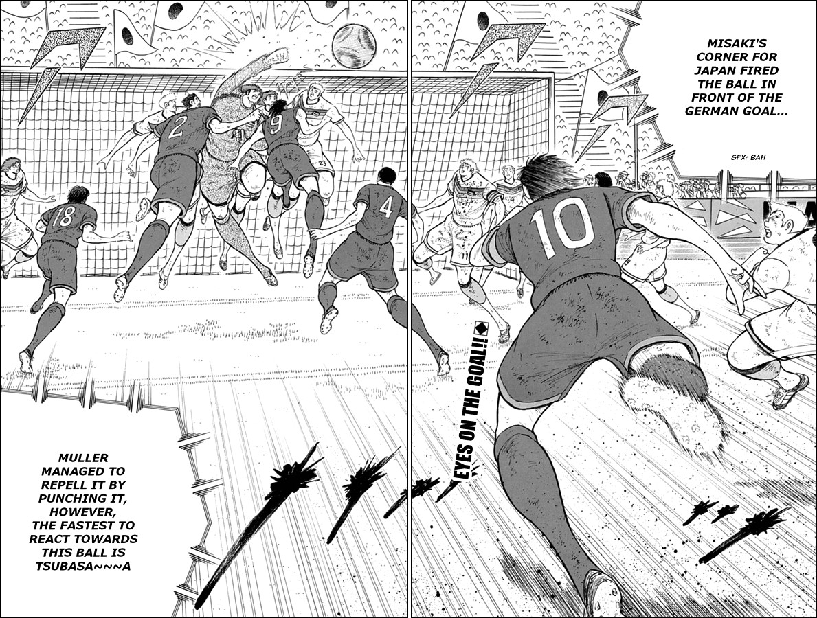 Captain Tsubasa - Rising Sun Chapter 97 page 2 - Chapter 97: Full Strength Attack